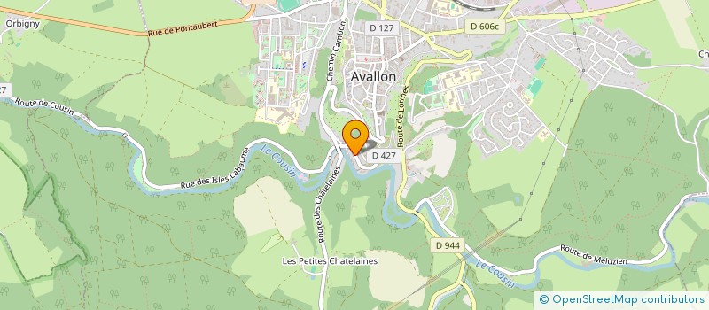 localisation de l'entreprise MADAME CELINE FILIATRE  LUCY-LE-BOIS