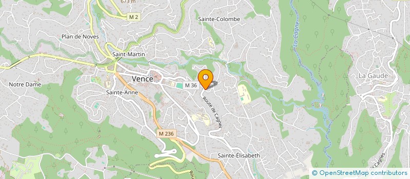 localisation de l'entreprise MADAME CELINE FIORUCCI  NICE