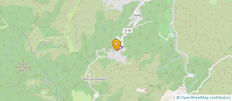 localisation de l'entreprise MADAME CELINE FISCHER  CAMELAS