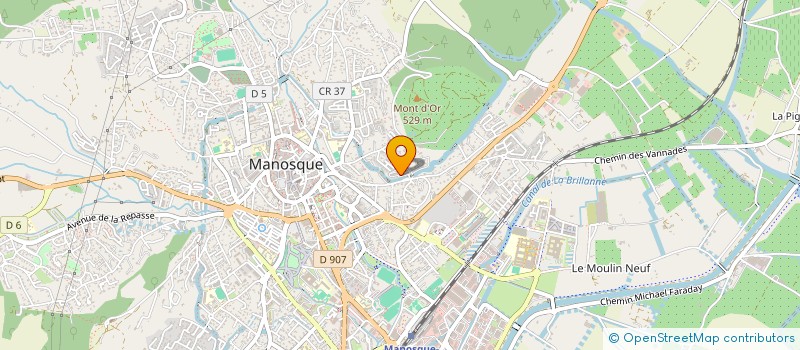 localisation de l'entreprise MADAME CELINE FLECHEL à MANOSQUE