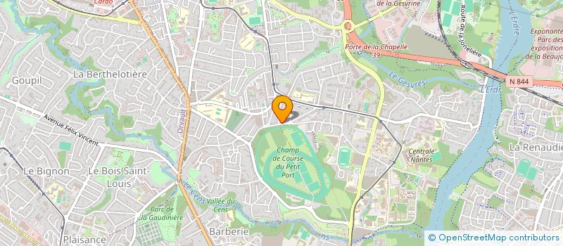 localisation de l'entreprise MADAME CELINE FOISSEY à NANTES