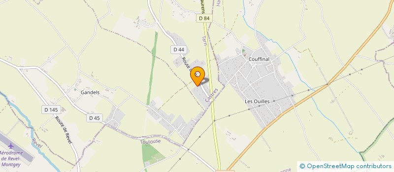 localisation de l'entreprise MADAME CELINE FORNARI  PALLEVILLE