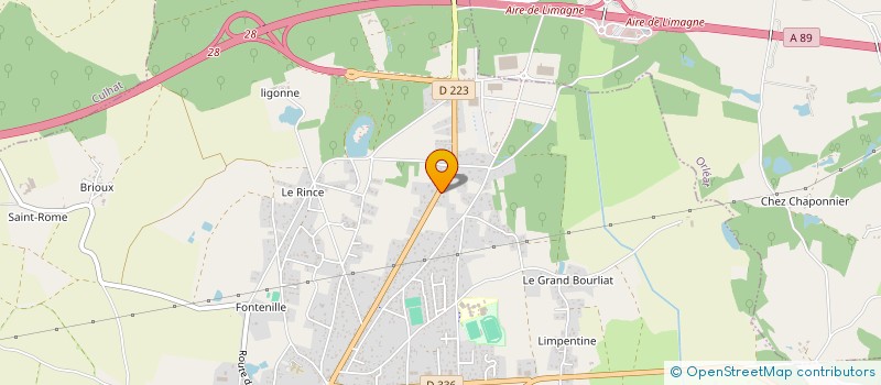 localisation de l'entreprise MADAME CELINE FOULHOUX  LEZOUX