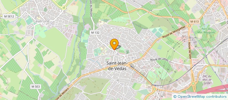 localisation de l'entreprise MADAME CELINE FOURNIER  SAINT-JEAN-DE-VEDAS