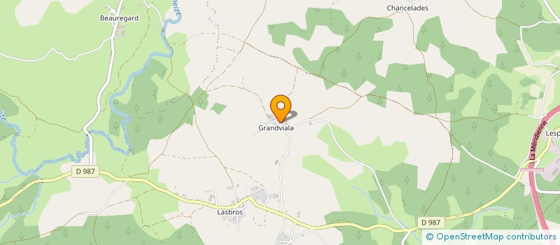localisation de l'entreprise MADAME CELINE FOURNIER à PEYRE EN AUBRAC