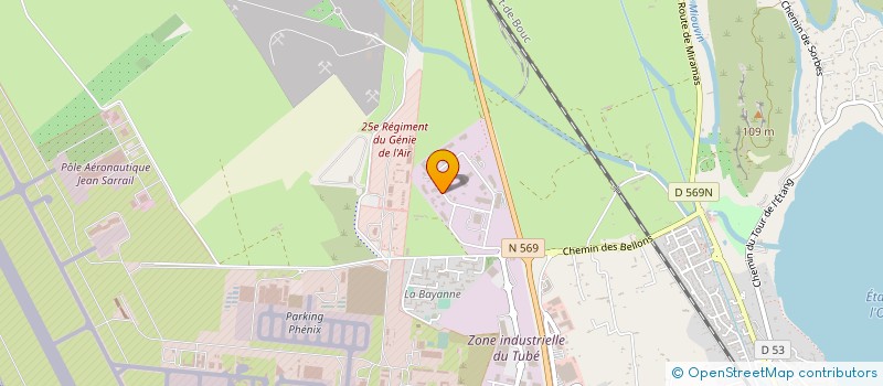 localisation de l'entreprise MADAME CELINE FOURTY  ISTRES