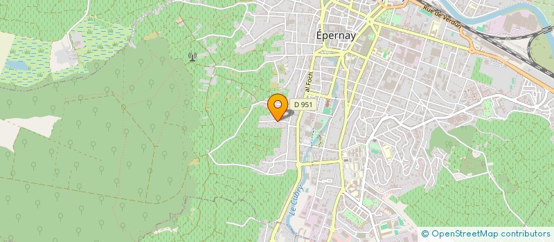 localisation de l'entreprise MADAME CELINE FRAPPART  EPERNAY