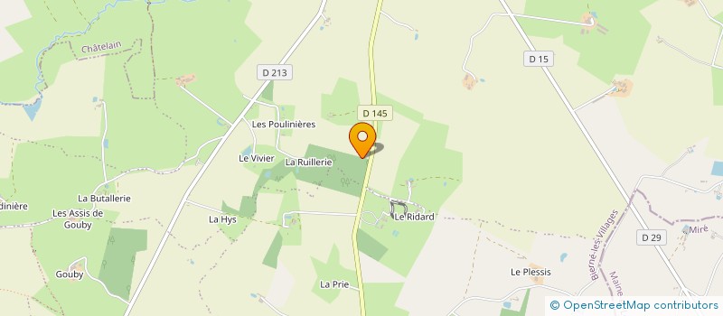 localisation de l'entreprise MADAME CELINE FRAUDIN  BIERNE-LES-VILLAGES