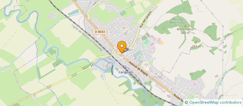 localisation de l'entreprise MADAME CELINE FRIEDRICH  MESSINCOURT