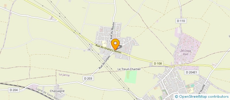 localisation de l'entreprise MADAME CELINE FRISINGHELLI  CLAVETTE