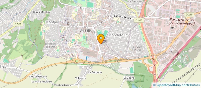 localisation de l'entreprise MADAME CELINE FROTTIN à LES ULIS