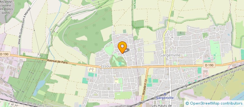 localisation de l'entreprise MADAME CELINE GABORIT  ISSOU