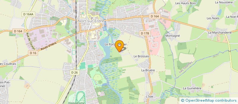 localisation de l'entreprise MADAME CELINE GACHINIARD à NORT-SUR-ERDRE