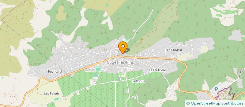 localisation de l'entreprise MADAME CELINE GAIROARD  CUGES-LES-PINS