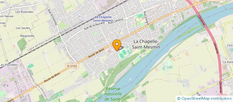 localisation de l'entreprise MADAME CELINE GALINIER à LA CHAPELLE-SAINT-MESMIN