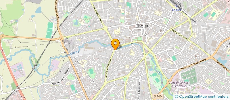 localisation de l'entreprise MADAME CELINE GALLARD  CHEMILLE-EN-ANJOU