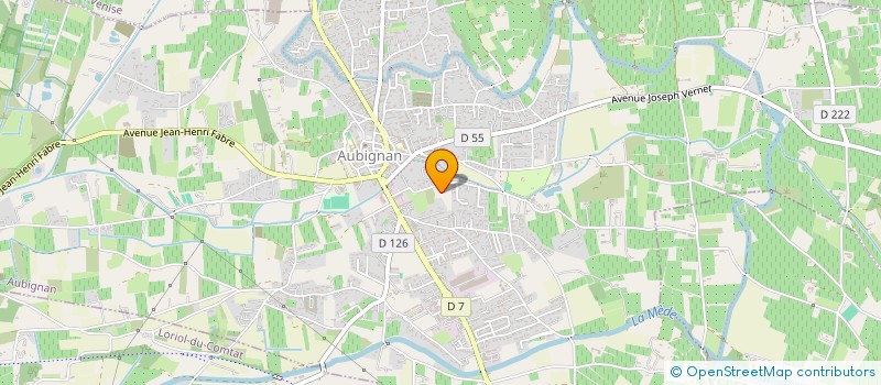 localisation de l'entreprise MADAME CELINE GALLARDO  AUBIGNAN