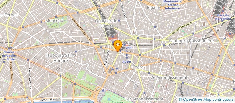 localisation de l'entreprise MADAME CELINE GALY  PARIS