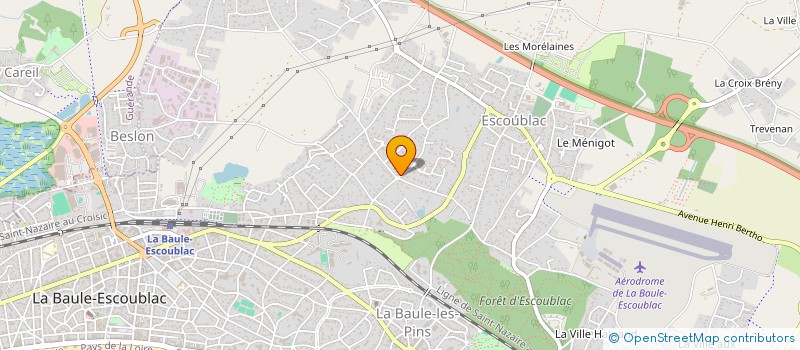 localisation de l'entreprise MADAME CELINE GAPIHAN à LA BAULE-ESCOUBLAC