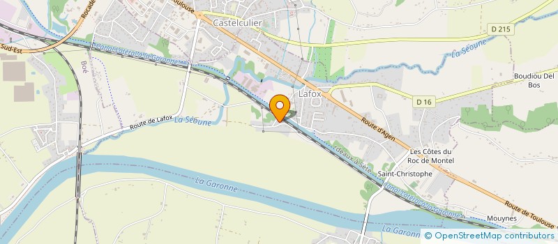 localisation de l'entreprise MADAME CELINE GARCIA  LAFOX