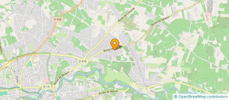 localisation de l'entreprise MADAME CELINE GARCIA-VIGNON à CARPENTRAS