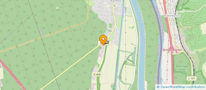 localisation de l'entreprise MADAME CELINE GARESSUS  KEMBS