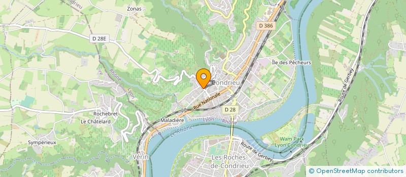 localisation de l'entreprise MADAME CELINE GARNIER  NOVES