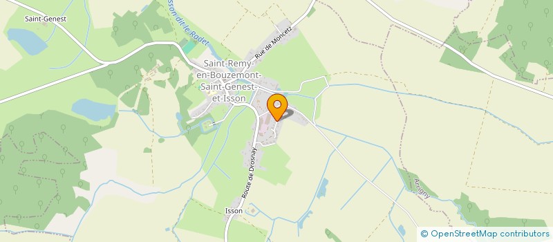 localisation de l'entreprise MADAME CELINE GARNIER  SAINT-REMY-EN-BOUZEMONT-SAINT-GENEST-ET-ISSON