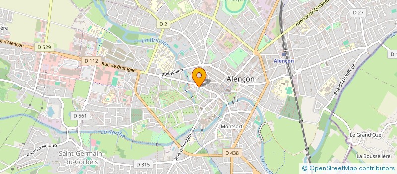 localisation de l'entreprise MADAME CELINE GASNIER à ALENCON