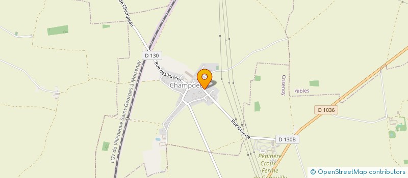 localisation de l'entreprise MADAME CELINE GASTAL  CHAMPDEUIL