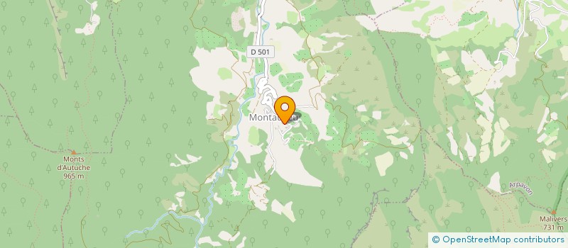 localisation de l'entreprise MADAME CELINE GAUTHIER  MIRABEL-AUX-BARONNIES