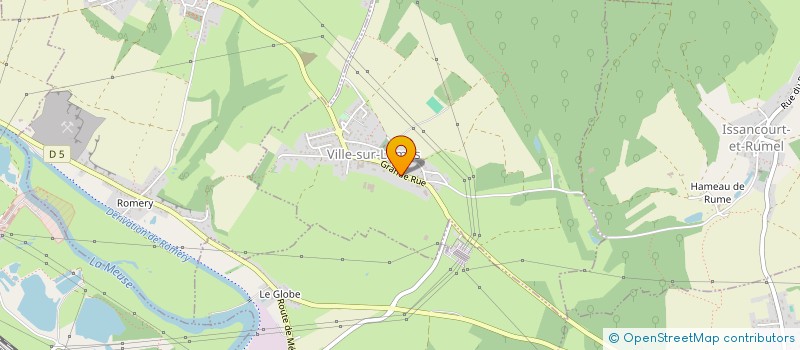 localisation de l'entreprise MADAME CELINE GAUTHIER  VILLE-SUR-LUMES