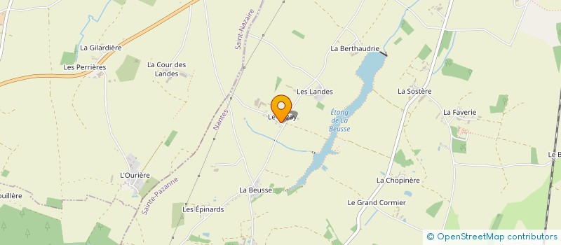 localisation de l'entreprise MADAME CELINE GAUTHIER à SAINTE-PAZANNE