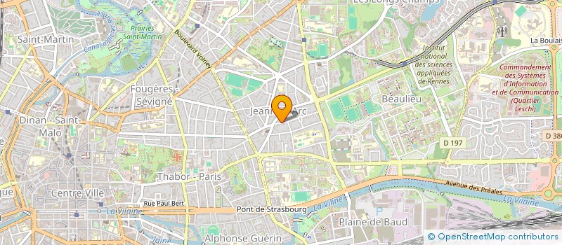 localisation de l'entreprise MADAME CELINE GAUVRIT  RENNES