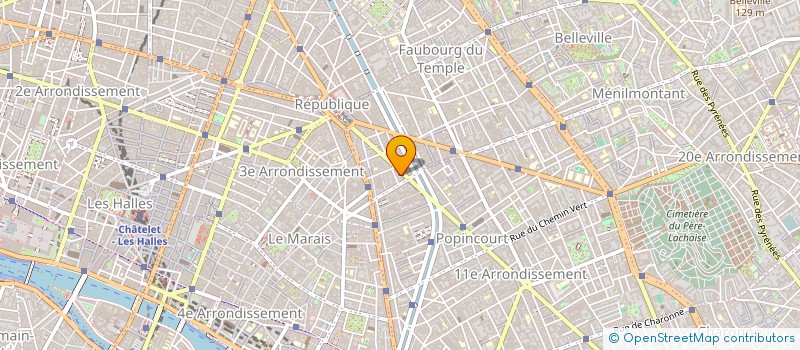 localisation de l'entreprise MADAME CELINE GAVAGE  PARIS