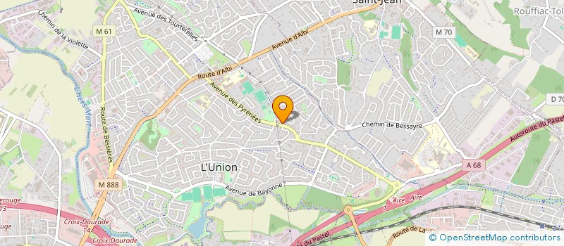 localisation de l'entreprise MADAME CELINE GAVARIN à L'UNION