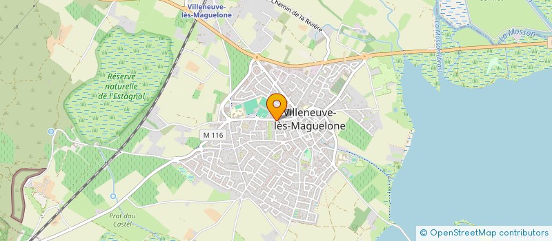 localisation de l'entreprise MADAME CELINE GAY  VILLENEUVE-LES-MAGUELONE