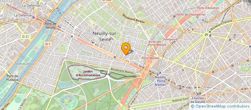localisation de l'entreprise MADAME CELINE GELIN à NEUILLY-SUR-SEINE