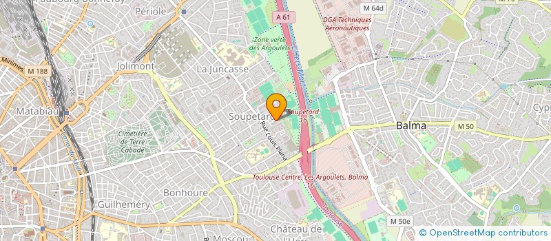 localisation de l'entreprise MADAME CELINE GENELLA à TOULOUSE
