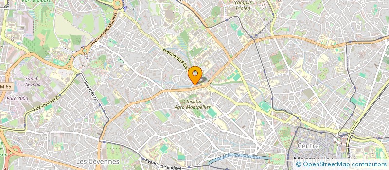 localisation de l'entreprise MADAME CELINE GENIEZ à MONTPELLIER