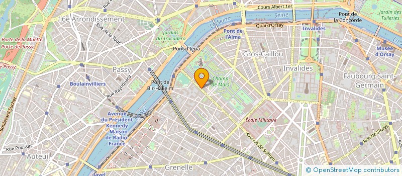 localisation de l'entreprise MADAME CELINE GENY  PARIS