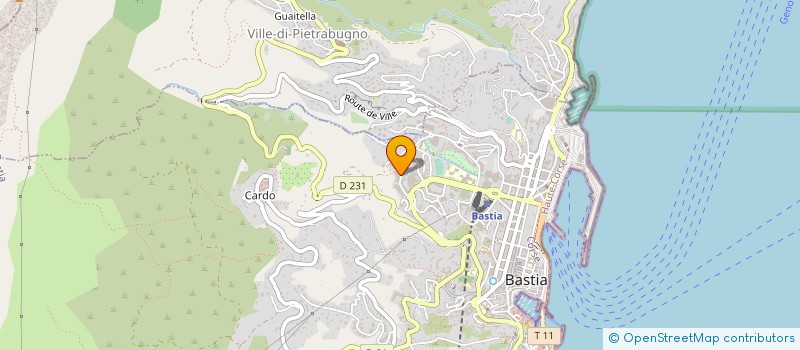 localisation de l'entreprise MADAME CELINE GIANSILY à BASTIA