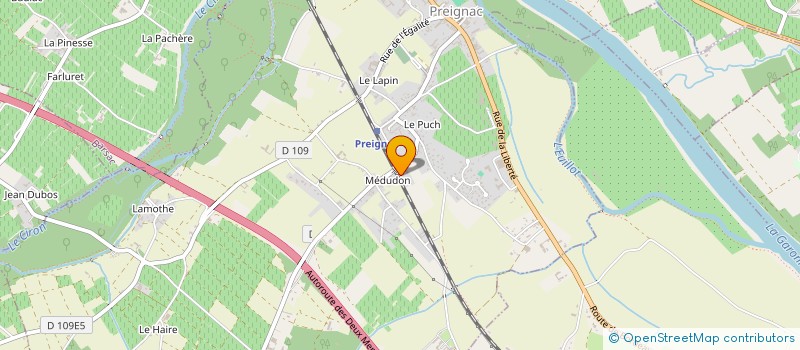 localisation de l'entreprise MADAME CELINE GIBIERGE à PREIGNAC