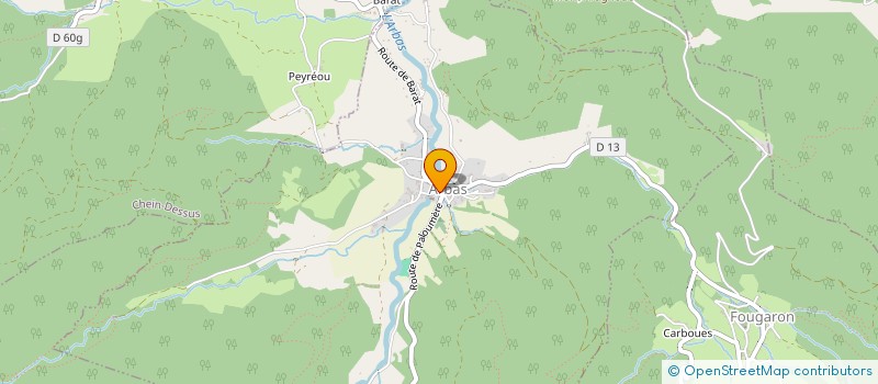 localisation de l'entreprise MADAME CELINE GILLES  JUZET-D IZAUT