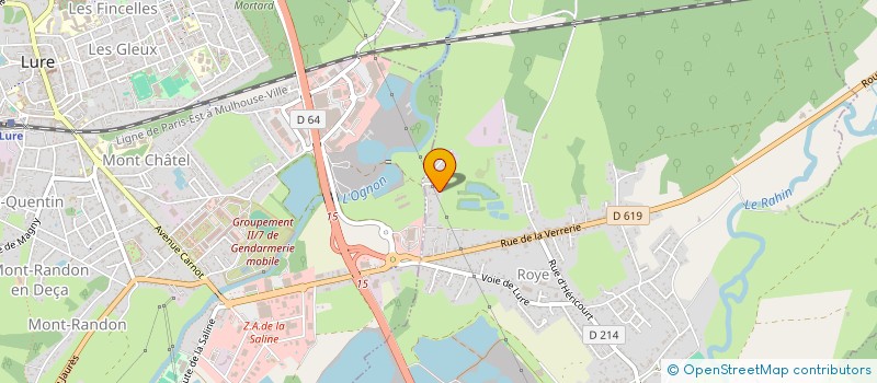 localisation de l'entreprise MADAME CELINE GIROT  ROYE