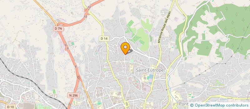 localisation de l'entreprise MADAME CELINE GISBERT  LE PUY-SAINTE-REPARADE