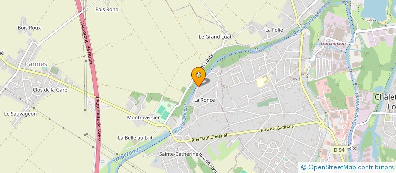 localisation de l'entreprise MADAME CELINE GISSY à PANNES