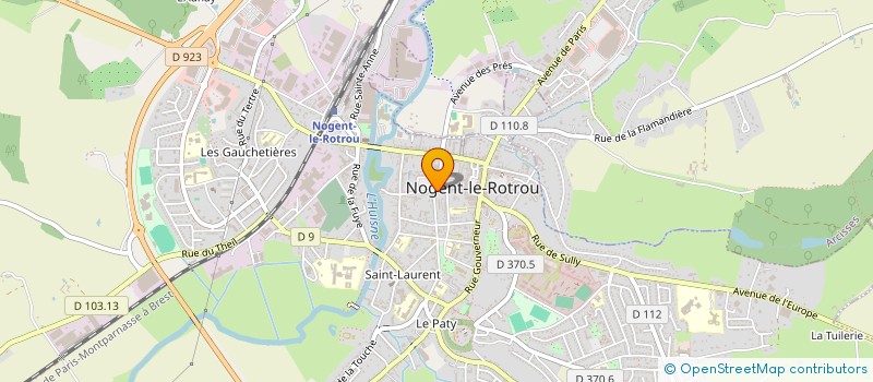 localisation de l'entreprise MADAME CELINE GLADKOWSKI à NOGENT-LE-ROTROU