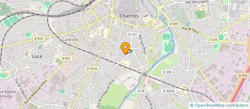 localisation de l'entreprise MADAME CELINE GLAIZE à CHARTRES