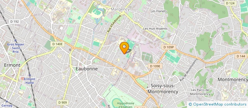 localisation de l'entreprise MADAME CELINE GOASDOUE à EAUBONNE
